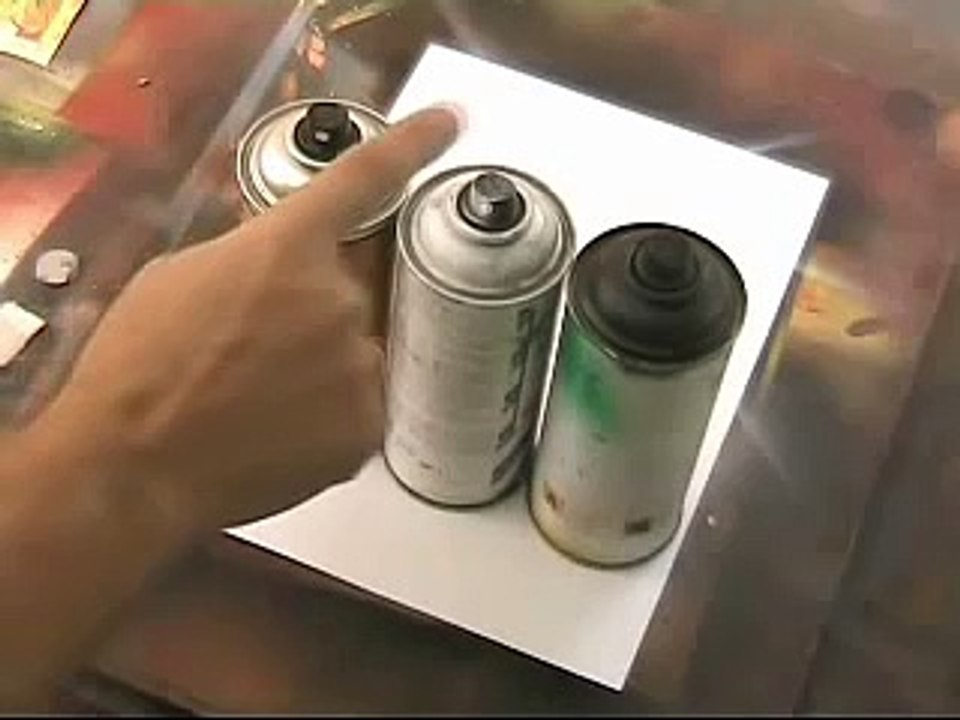 peinture à la bombe le bateau