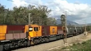 Coal Trains Passing