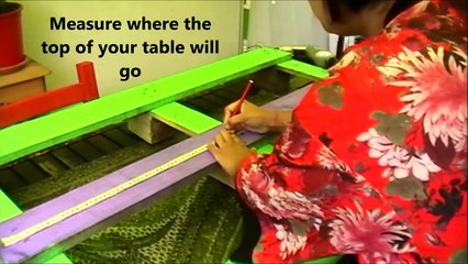 how to make a pallet table - DIY Pallet project