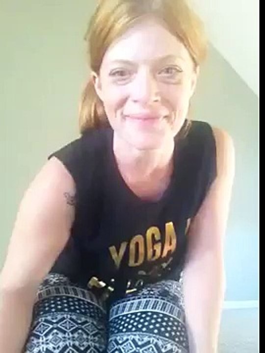Yoga is my happy place! Sun A demo.