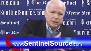 Sen. John McCain on social issues from SentinelSource.com