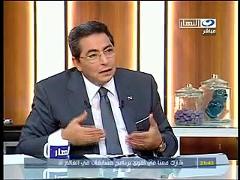 الجزء الاول من حوار دكتور محمد مرسى على قناة النهار مع محمود سعد