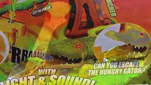 Adventure Wheels Gator Gulch Jungle Raceway Track Play Set Toy Review Riding in the Alligator Jaws