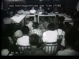 Projects for youth clubs in Germany just after World War Two, 1950's - Film 17153