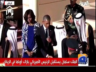 obama saudi shehzady ko milny gy to Azan hu to obama ko bola Nimaz k bad