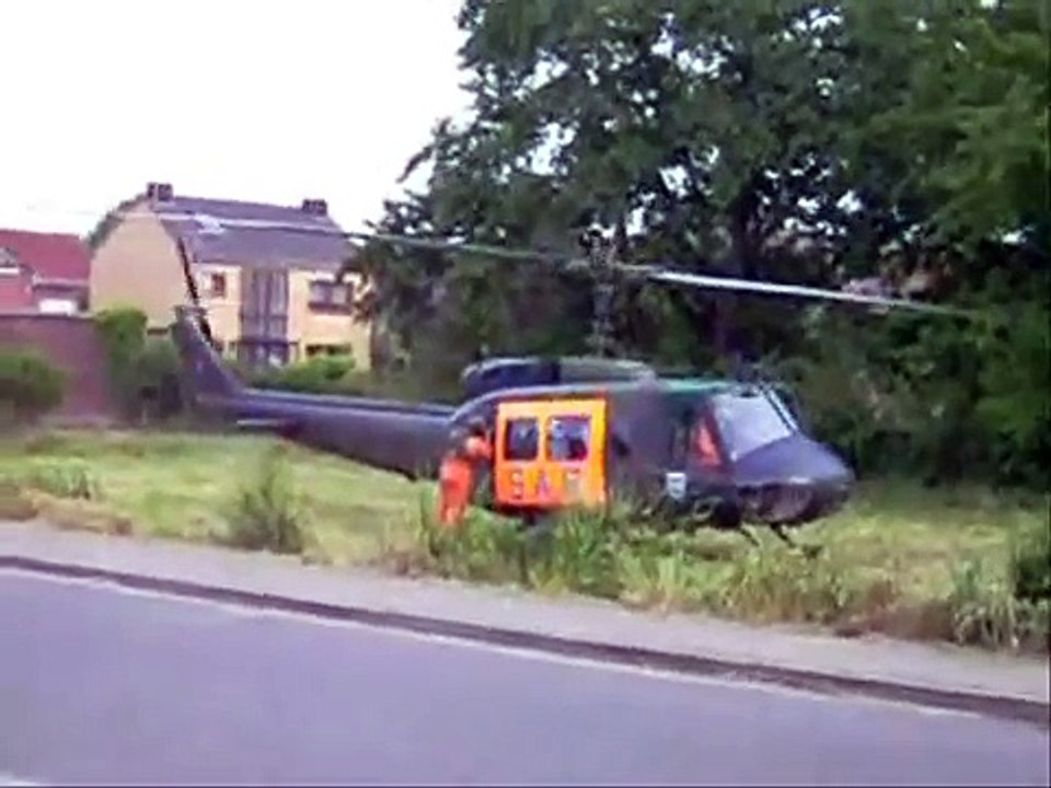 Bell UH-1D SAR start in Gangelt