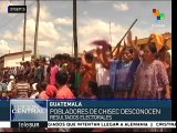 Guatemala: pobladores de Chisec desconocen resultados electorales