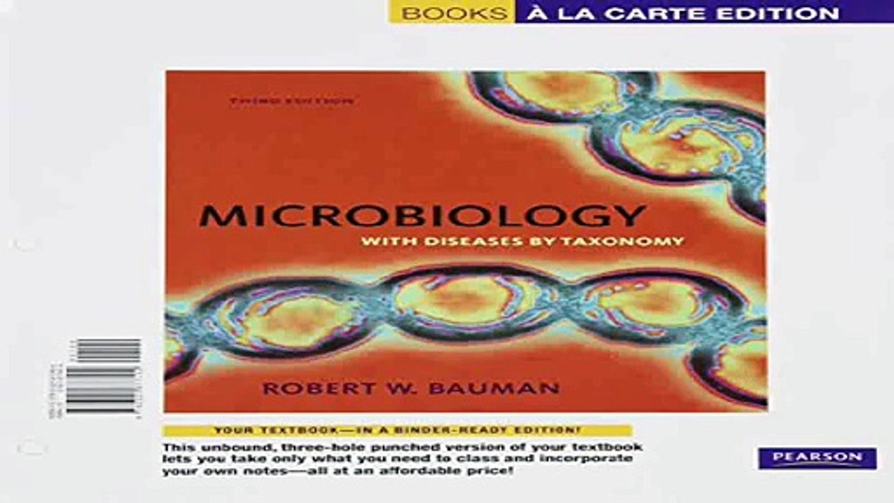 Microbiology with Diseases by Taxonomy Books a la Carte Plus MasteringMicrobiology -- Access Card Package 3rd...