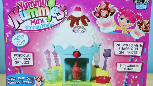 Yummy Nummies Sundae Maker Mini Kitchen Magic Mini Ice Cream Sundaes