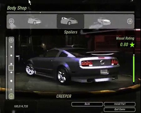 NFS Underground 2 - Ford Mustang GT Tuning