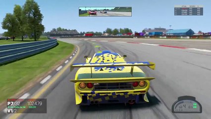 Project CARS PS4 - McLaren F1 GTR Long Tail - Watkins Glen Curto - USA