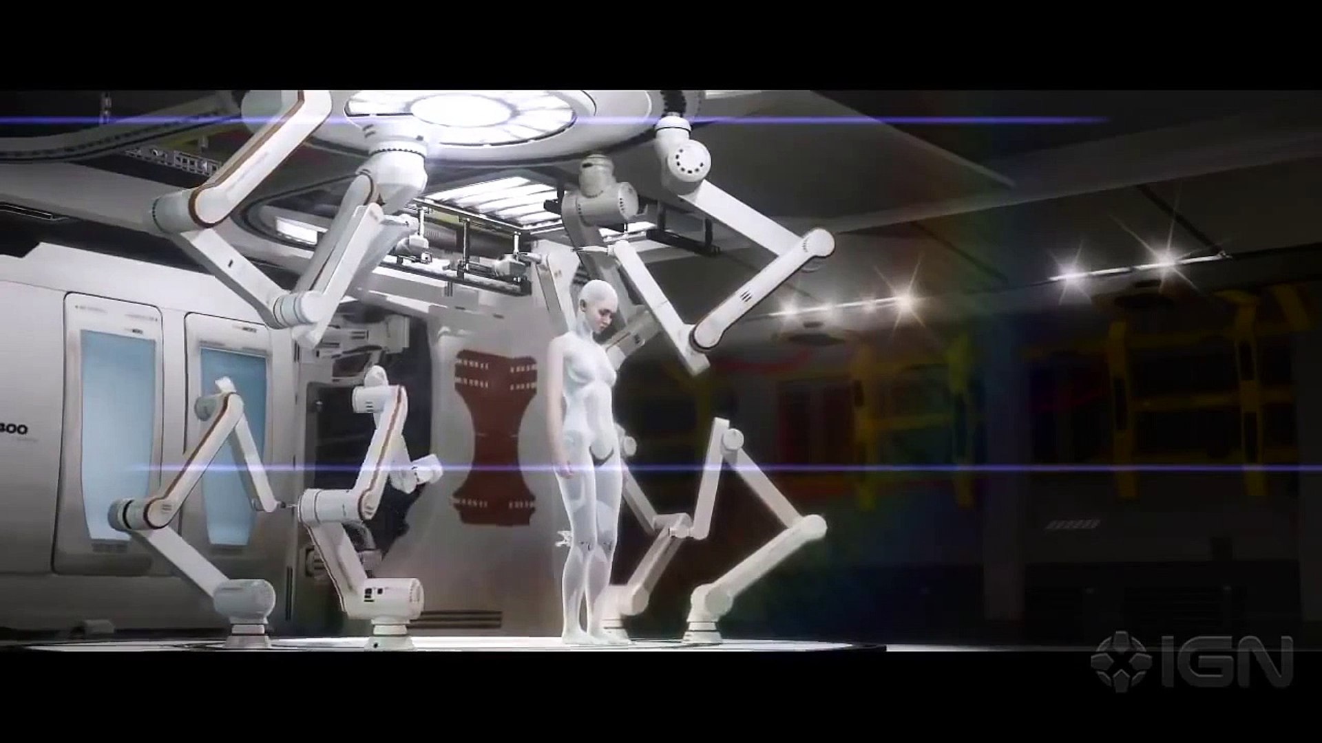 ⁣Beautiful Humanoid Robot With Artificial Intelligence  3D Animation