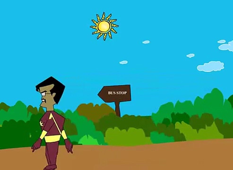 Rajinikanth The Shakthiman cartoon Super hero