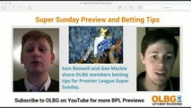 Football Betting Tips Sunderland V Tottenham & Leicester V Aston Villa Premier League Match Previews