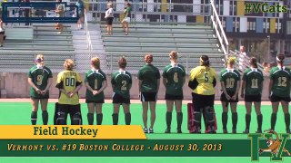Field Hockey: Vermont vs. #19 Boston College (8/30/2013)