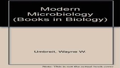 Modern Microbiology Books in Biology S.