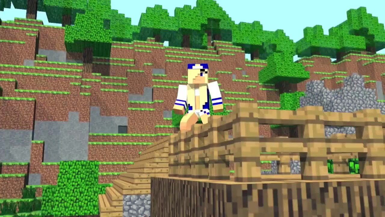 'Banned'-Minecraft Animated Music Parody of Miley Cyrus's 'Wrecking Ball'-Yousfi Tube