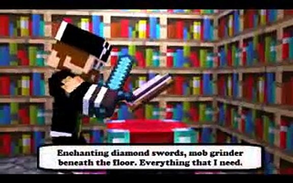 Wrecking mob (parody wrecking ball)minecraft lyrics