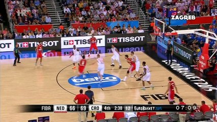 Hrvatska - Nizozemska 78-72, izvješće (EP), 09.09.2015. HD