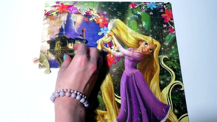 Télécharger la video: Disney Princess Puzzle Games Clementoni Rompecabezas Playset Play Puzzles Rapunzel Tangled