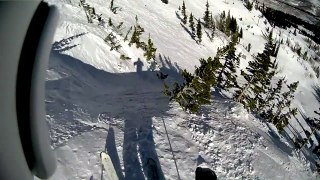 Brighton Utah Skiing Millicent Chute POV VIO HD