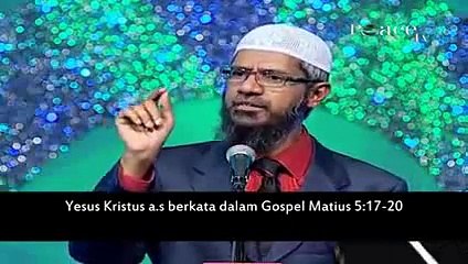 Dr Zakir Naik Berdebat Seru Dengan Orang Kristen Harus Nonton!