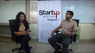 Shradha Sharma (YourStory.in) at Startup Grind Bangalore