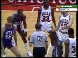 MICHAEL JORDAN: 58 pts vs New Jersey Nets (1987)