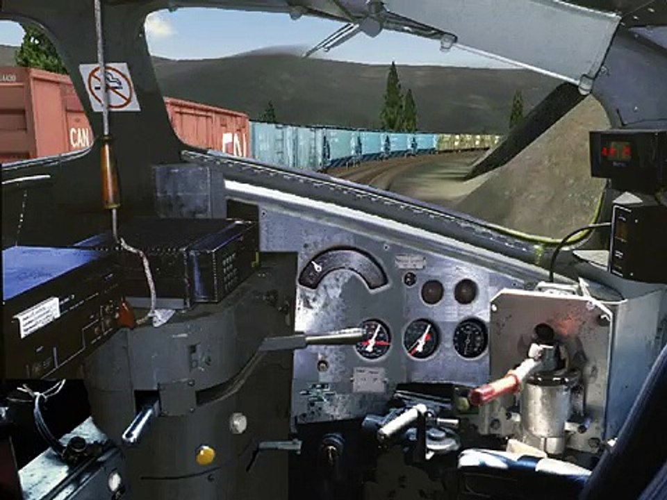 MSTS Amtrak Empire Builder West of Summit 1974