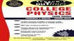 Download Schaums Outline of College Physics 10th edition Schaums Outline Series Pdf