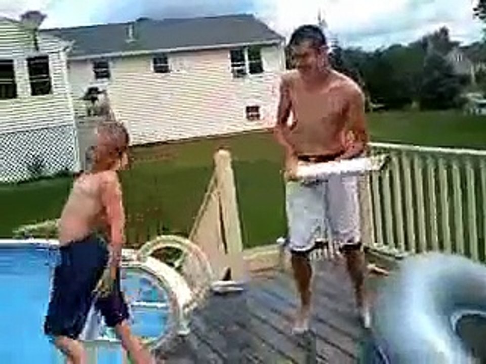 Pool Wrestling
