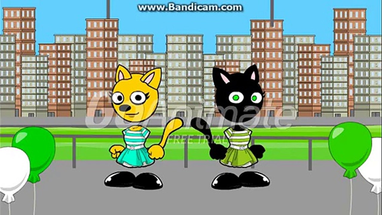 Candy Cat yells at Blacky Cat and gets grounded