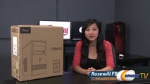 Rosewill Dual Fans MicroATX Mini Tower Computer Case Black FBM-02