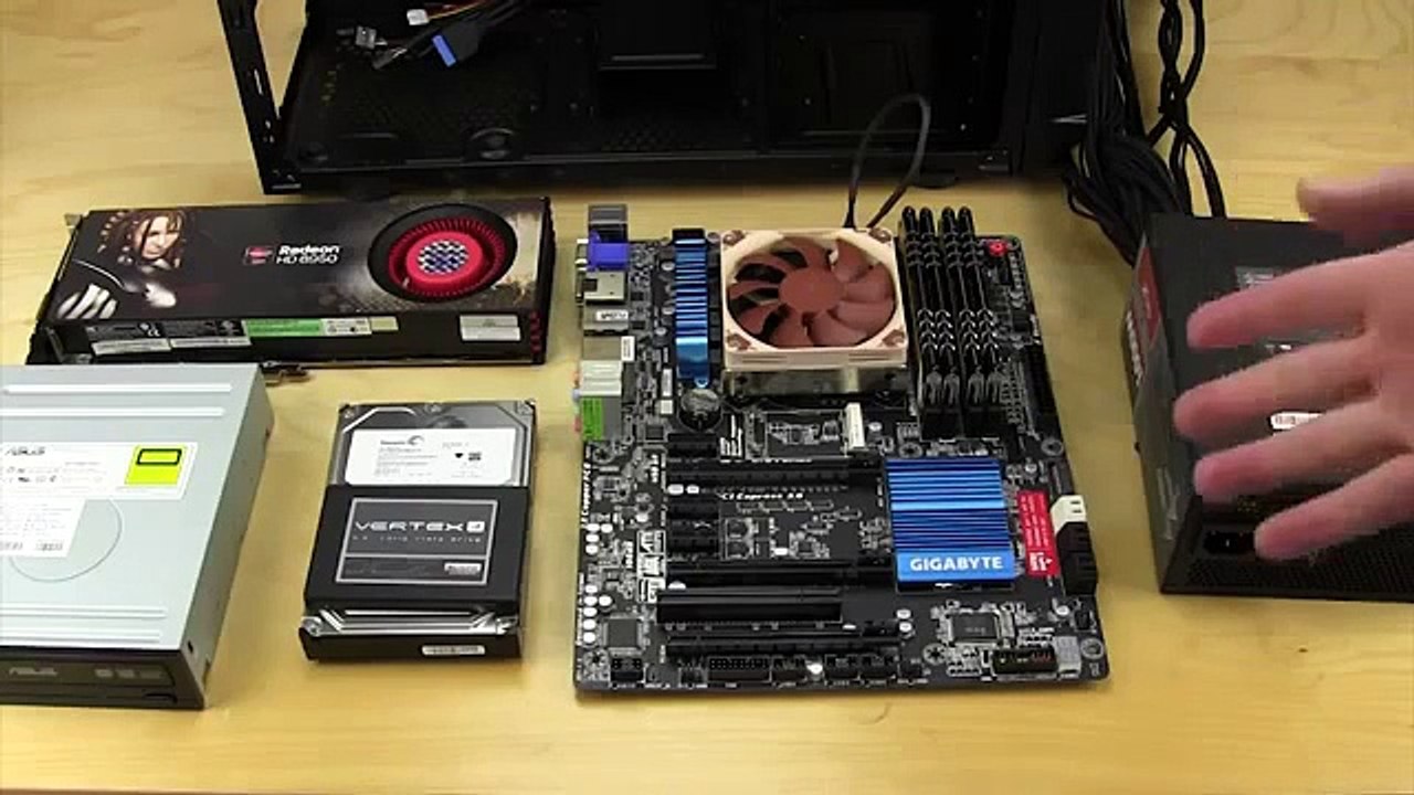 Enermax Ostrog GT ATX Mid Tower Computer Case with Acrylic See-Thru Side Panel ECA3280A-BR Black Red