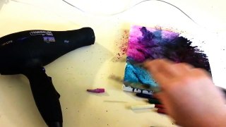 DIY by Kids: Melted Crayon Art