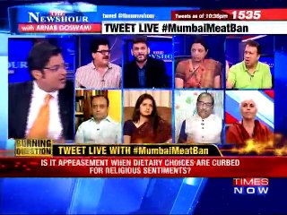 The Newshour Debate: #MumbaiMeatBan: State to decide what you eat?