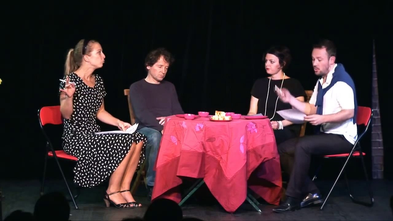 Extraits de "Le Dieu du carnage" de Yasmina Reza (Chistelle / Joanna / Jean-Claude / Rémi)