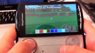 Minecraft - Pocket Edition on Xperia Play