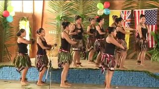 Moea Girls Niuean dance - Niue High School