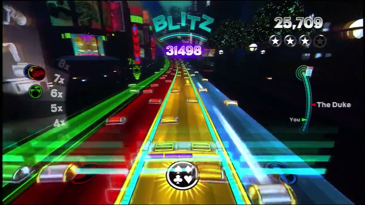 Beastie Boys - Sabotage - Rock Band Blitz Playthrough (5 Gold Stars)