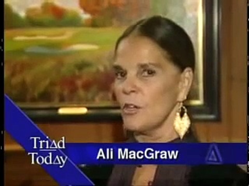 Jim Longworth interviews Ali MacGraw
