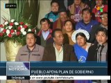 Organizaciones sociales y gremiales proponen reelección de Evo Morales