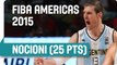 Andres Nocioni Career High 25 PTS with Argentina - 2015 FIBA Americas Championship