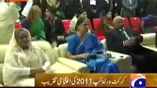 ICC worldcup 2011 opening ceremony at Dhaka,Bangladesh on  Geo news.mp4