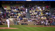 Guy films himself catching balls at baseball batting practice