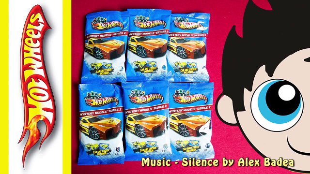 2014 Hot Wheels Mystery Models Series 2 Blind Bags Kinder Playtime