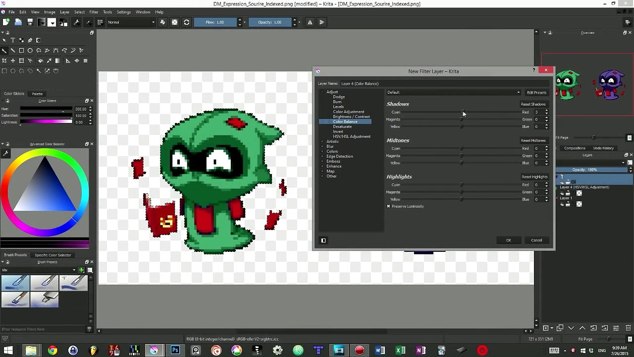 [FR] Faire du Pixel Art avec Krita