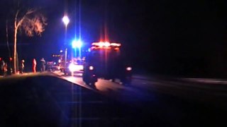 Ernstig ongeval met 3 vrachtwagen's en een ambulance!!