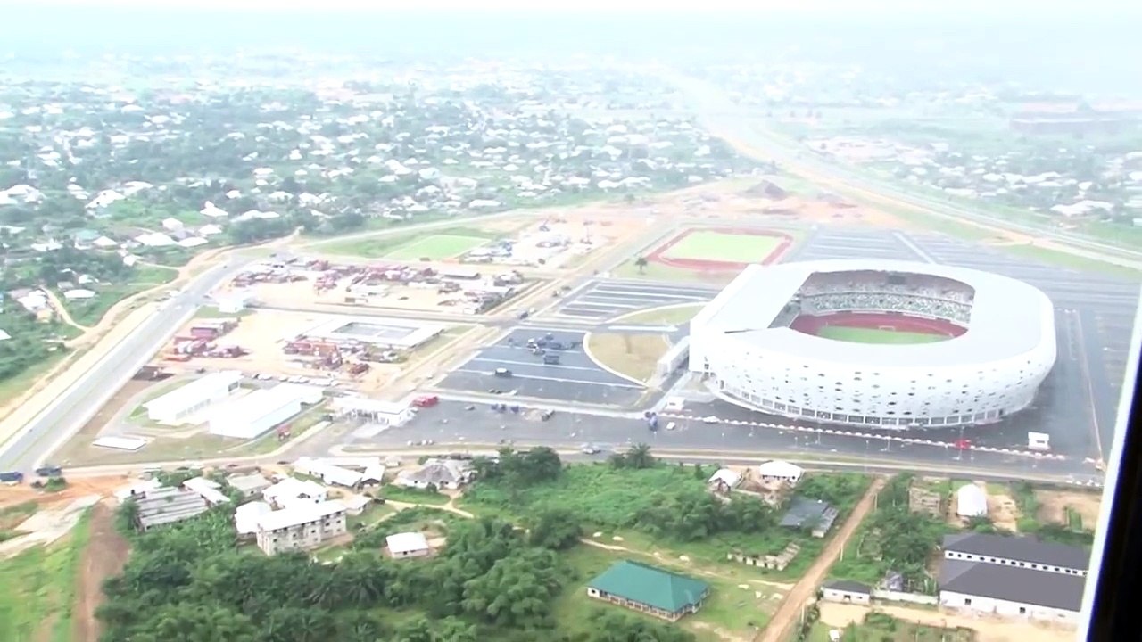 Akwa Ibom International Stadium - Aerial video
