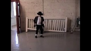 9 Year Old Michael Dances to Billie Jean